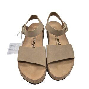 Papillio Birkentsock Women's Size 6 US 37 EU Soley Ring Tan Sandals (46)